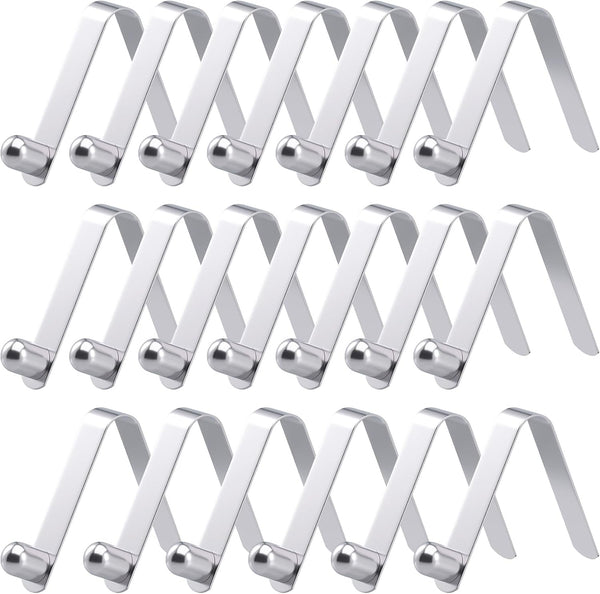 Tent Pole Clips - Push Button Spring Clip for Camping Kayak Paddle Tent Pole