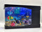 c & d pets Cute Mini Fish Tank by - Small Aquarium with Moving Artificial Fish,