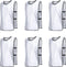 6 Pack Scrimmage Vests/Sport Basketball Pinnies/Soccer Bibs for Kid and Adult