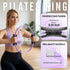 14.5" Set Pilates Ring Kit for Women, Pilates Equipment Home Magic Circle Workout with Pilates Ball, Resistance Bands