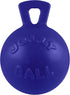 Jolly Pets Tug-n-Toss Heavy Duty Dog Toy Ball, Small, Blue, 4.5 Inches