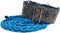 Martingale Dog Collar and Leash Set for Greyhound Saluki Whippet (L 14inch-18inch), Blue