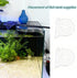 Wzttdm 2Pcs Rimless Clear Aquarium Plant Holder, Aquarium Corner Shelf for Fish Tank, Aquatic Plant Planter & Organizer