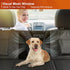 Hammock Vailge Dog Car Seat Cover, Dog for Car Backseat, Non Inflatable seat Cover for Back seat,Hard Bottom Back Seat