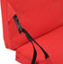 600D Dioche Portable Bleacher with Outdoor Folding Chair with Backrest and Soft Sponge Padding, Lightweight
