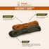 Firecraft Cord - Utility Paracord Survival Rope, Parachute Cord for Emergency Preparedness, Fishing, Sewing, Tinder