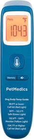 PetMedics by iHome Cat & Dog Thermometer for Pets Ear or Belly No Contact Scan - Large Number Digital Lit Display
