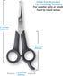 #1 Trimmer Set 2 Pets First Pet Grooming Scissors Body & Facial Durable Stainless Steel Blades. Rounded Tips Shears