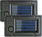 Eioflia Solar Batteries for Outdoor Solar Lights 2Pcs Waterproof Battery Box 2.8x1.6'' Lantern