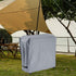 Fenteer Outdoor Beverage Cart Cover - Gray, Dustproof & Easy to Install