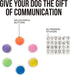 Talking Buttons for Dogs, Dog Training Push Buttons with 6 Speaking Buttons and 24 Command Stickers