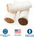 Best Bully Sticks 5 to 6 Inch Variety Pack Stuffed Shin Bones - USA Baked & Packed Shin Bones for Dogs - 3 Pack