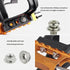 Set Bicycle Pedal Toe Clip Cage with Straps for Exercise Bike,Pair of Pedal Cage for Indoor and Outdoor Cycling