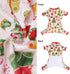 CuteBone Small Dogs Christmas Outfit, Soft Puppy Onesies Pjs, Comfy Doggie Jumpsuit for All Seasons