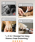 2 1 Trimmer, Trimmers PAPMINI in Dog Nail Grinder Quiet and Dog Paw Powerful Painless Electric Dog Nail for Large