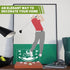 CoolGift Mart Light Up Golf Ball Marker Display, Wooden Acrylic Accessories with Warm White Color Lights USB Powered