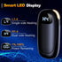 Rechargeable Hand Warmers - 14000mAh Electric Heater, Max 20 Hrs Warmth, Dual-Side Heating, 2 Pack