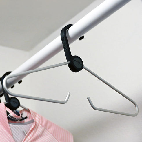 4-Pack) Foothill Kit Hanger - Cycling Kit Storage, Hanger for Jersey and Bibs (Black