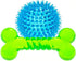 Spiky Ball and Bone Set for Small Dogs, Puppy Teething Toys for Interactive Chew and Dental Care