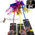 ADUCK Cat Toys Interactive Teaser Wand Toy with Tassels, Random Color, 1PC