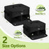 Odor-Absorbing 2-Layer Large Golf Trunk Organizer with Activated Carbon Fabric - Water-Resistant Golf Shoe Bag