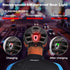 Shinmax Adult Bike Helmet - Adjustable Size with Removable Goggles & USB Rechargeable LED Light