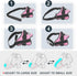 Bolux Dog Harness, No-Pull Reflective Vest, Breathable Adjustable Pet Harness with Handle for Outdoor Walking (Pink, M)