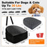 30 lbs, 2 Dog Car Seat for Small Medium Dogs, Dog Booster Seat Travel Bed for Small Dogs up to for Front/Back Seats