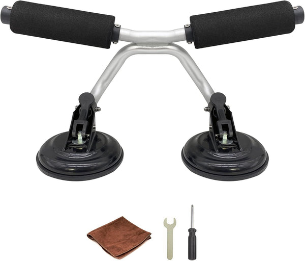 Kayak Roller - Load Assist for SUV Car Roof Lift with Suction Cups