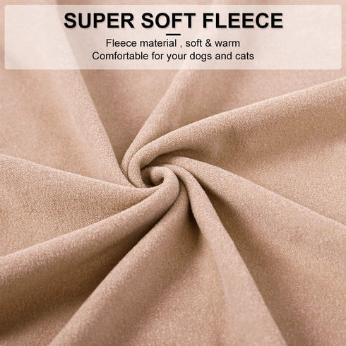 Small Dogs Fleece Dog Sweatshirt - Warm Thickening Vest, Cold Weather Hoodies, Pet Pajamas for Small Dog Cat Puppy