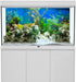 AWERT 60x24 inches Aquatic Plant River Bed & Lake Aquarium Background Vinyl