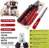 Dog Nail Clippers, Professional Nail Trimmers for Dogs and Cats with Safety Lock to Prevent Over Cutting