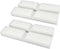 4 Pcs Foam Filter Pads for Fluval FX4 FX5 FX6 Canister Filter, Aquarium Bio Sponge Replacement