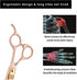 7 Inches Professional Pet Grooming Scissors, 440C Japanese Steel for Dogs, Cats, and More