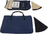 EliteField 2-Door Soft Pet Playpen, 42" x 42" x 24"H, Beige+Navy Blue, Exercise Pen for Dogs & Cats