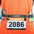 RJ-Sport Race Number Belt, Triathlon Race Belt Bib Holder with 6 Energy Gel Loops