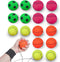 4/8/16 Pack 2.36 Inch Wrist Return Ball Wristband Balls Rubber Rebound Bouncy