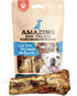 Amazing Dog Treats, 5-6 Inch Meaty Beef Marrow Bones, 2 Count, Long Lasting Dog Chew Bones