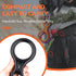 Rescue Figure 8 Descender Climbing Gear, 35KN/3500kg 7075 Aluminum Alloy Rigging Plate for Climbing and Rappeling