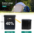 Ann Katy Upgrade XL Portable Toilet for Adults, Extra Large Portable Travel Floding Toilet, Camping Tall Toilets