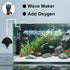 20~60Gal Carefree Fish Aquarium USB Sponge Filter Quiet for Fish Tank for Saltwater and Freshwater with Biochemical