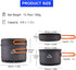 widesea Camping Cookware Outdoor Pot Pan, Heat Exchange Design Cooking Equipment for Hiking Travel