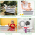 ddLUCK Multi-Functional Collapsible Dog Bathtub with Drainage Hole, Portable Foldable Small Pets Bathtub, Washing Tub