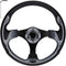 Golf Cart Steering Wheel - Fit for Club Car DS & Precedent, EZGO TXT & RXV, Universal Steering Wheel