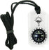 Sun Company MiniComp II - Mini Orienteering Compass with Rotating Bezel, Easy-to-Read Zipper Pull