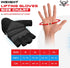 BEAST RAGE Fingerless Weight Lifting Gloves with Palm Protection Padding, Breathable Lightweight Gym Gloves for Men