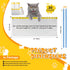 WJXWHSWX 37" 18",30 Count 3 Jumbo Cat Litter Box Liners x Jumbo Extra Thick With Mil Cat Waste Litter Bags Extra Heavy