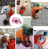 XIAOYU Pet Clothes Dog Hoodies, Warm Sweatshirt Coat for Puppy Autumn Winter Apparel, Carrot, M