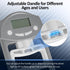 Grip Strength Tester, Electronic Hand Grip Dynamometer, 220 Lbs / 99 Kgs Hand Exerciser for Sports, School, Home