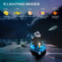 GOODSMANN Flashlight Signal Light for Boat and Kayak, Suction Cup & Magnetic Base Included